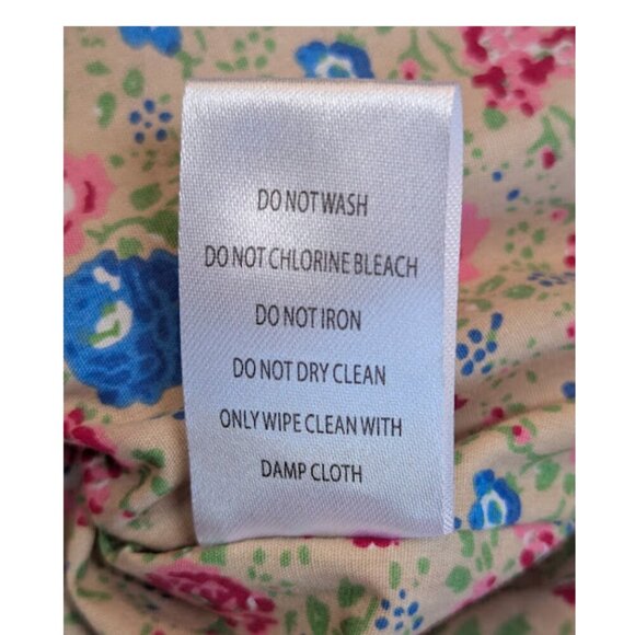 JG Hook Floral Lined Rain Jacket Size Small | Raspberry Pink Hooded Waterproof - Picture 12 of 12